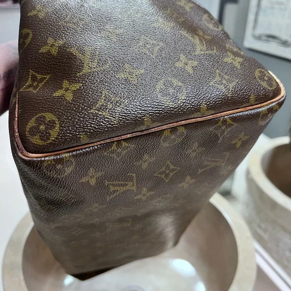 Louis Vuitton Monogram Brown SZ 40 Speedy Bag - Picture 7 of 16